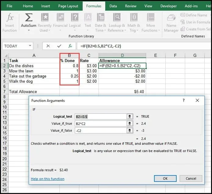 Cách sử dụng hàm IF trong Excel 2021 một cách hiệu quả 3