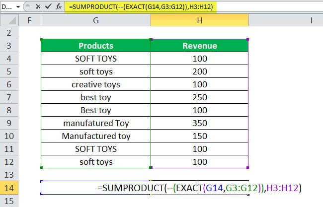 Hướng dẫn sử dụng hàm EXACT trong Excel 1