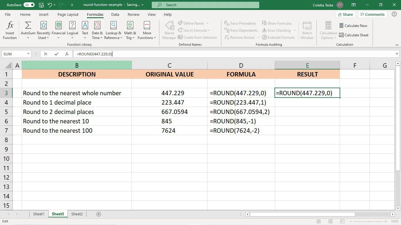 Những điều bạn chưa biết về hàm ROUND trong Excel 3