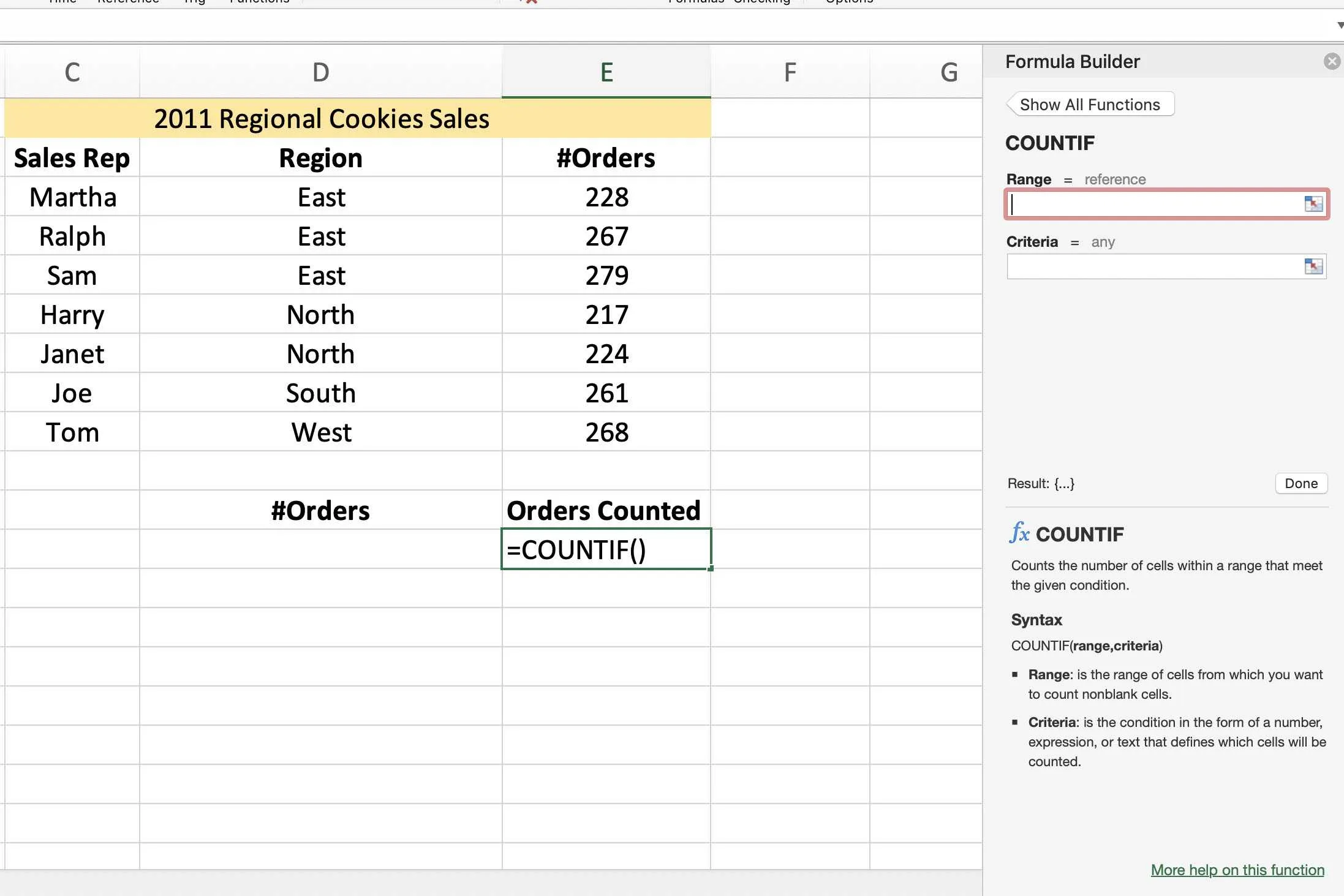 Những mẹo khiến hàm COUNT trong Excel trở nên quan trọng 4