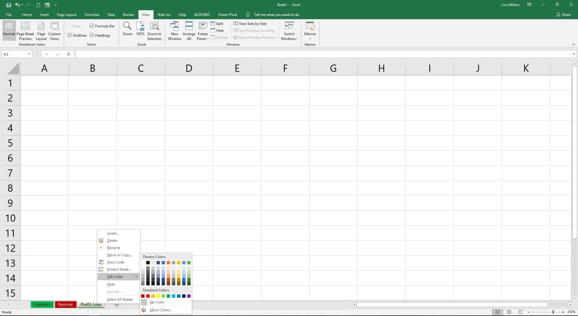 Cách tạo bảng tính Excel dành cho người mới bắt đầu 3