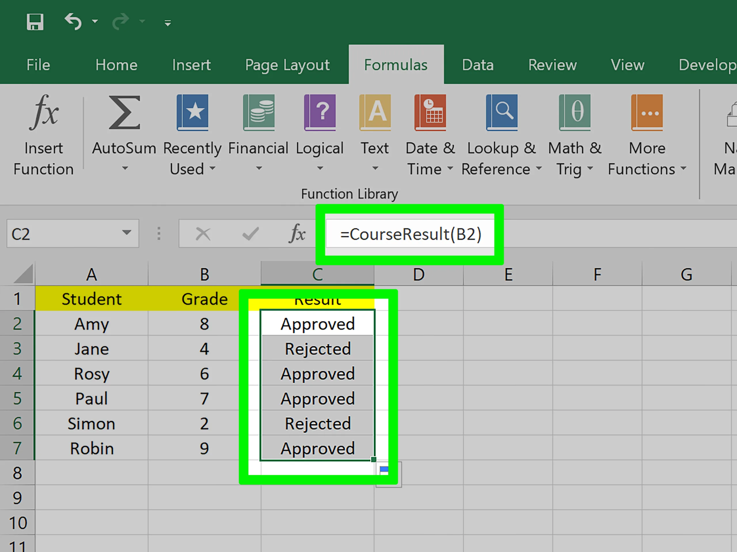 Lợi ích của việc sử dụng hàm trong Excel 4