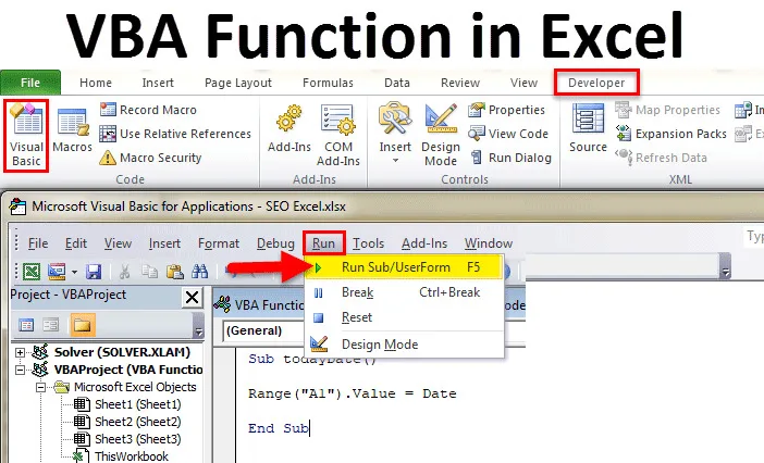 Sự khác biệt giữa hàm Excel và VBA 4