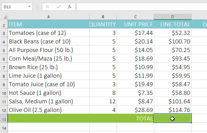 Tổng hợp chức năng của hàm CELL trong Excel 2